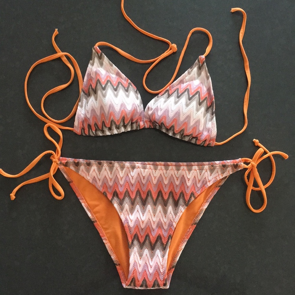 Aztec print swimsuit